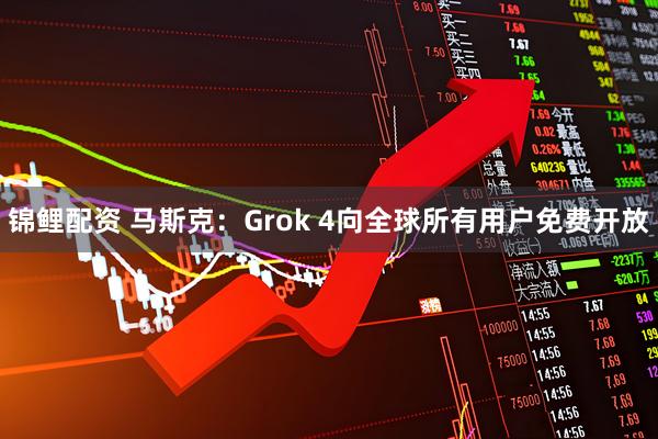 锦鲤配资 马斯克：Grok 4向全球所有用户免费开放